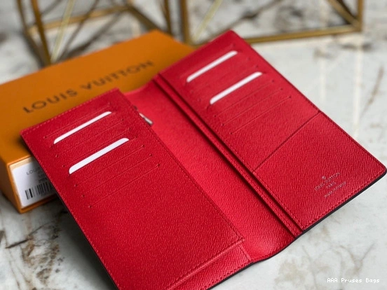 AAA Pruses Bags VUITTON LOUIS BRAZZA WALLET 0731